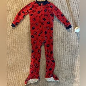 Carter’s red sports onesie